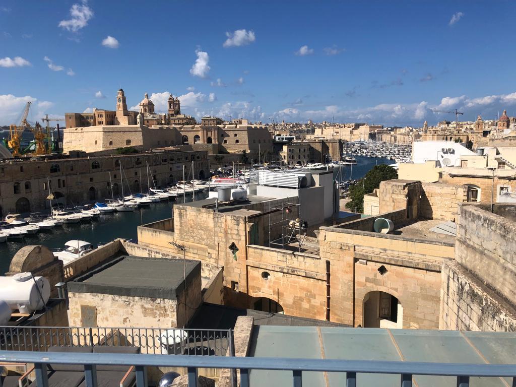 View from pool and terrace 