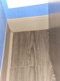 Many corners full of dirt, rarely cleaner