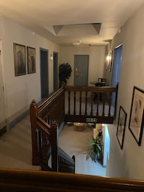 Inside hotel on the landing