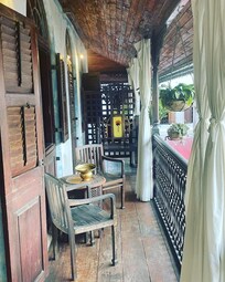 Verandaen på Belle rommet