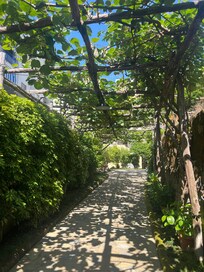 Walkway to the entrance