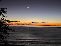 mars in the morning sky