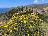 Vathia, south of the hotel