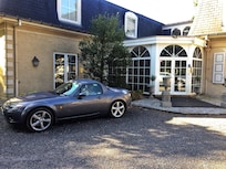 Entrance to reception.