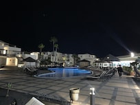 Outside swimming pool