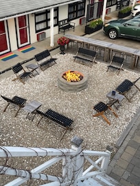 The fire pit