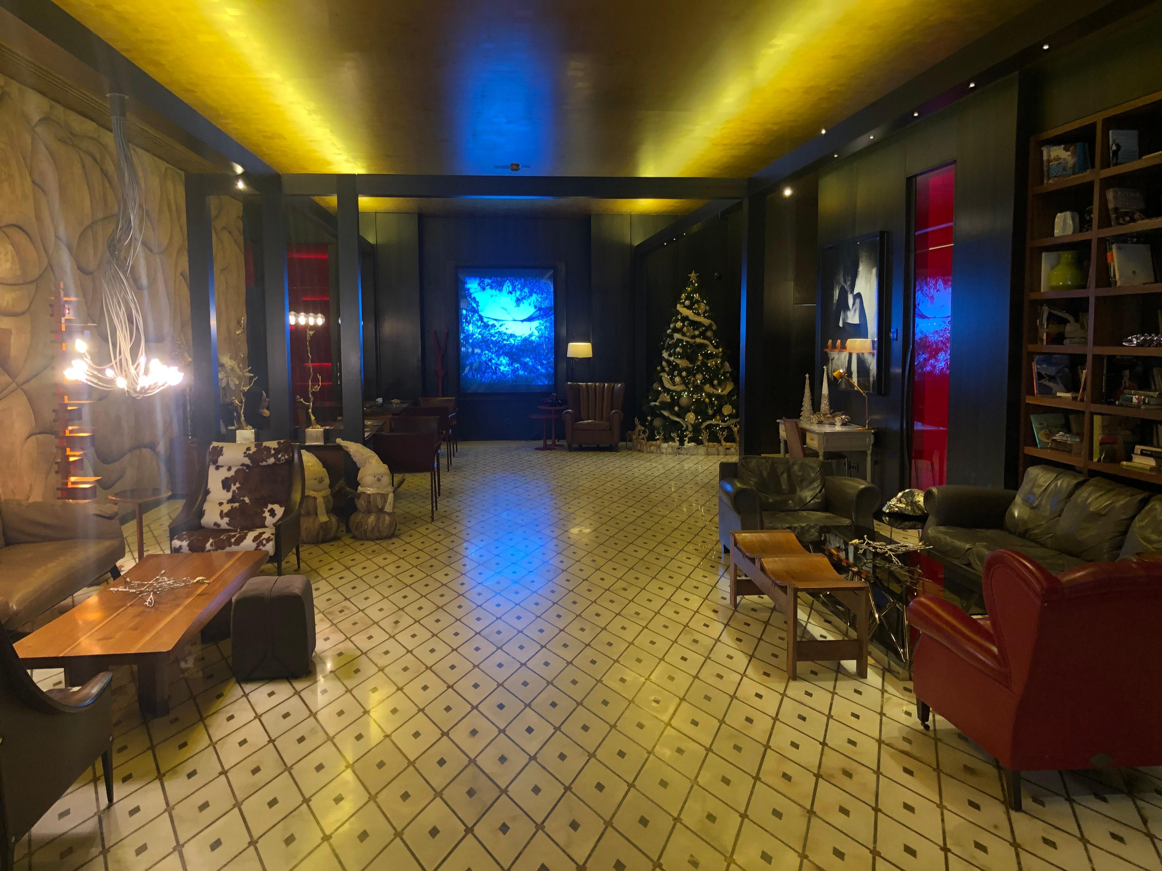 The lobby