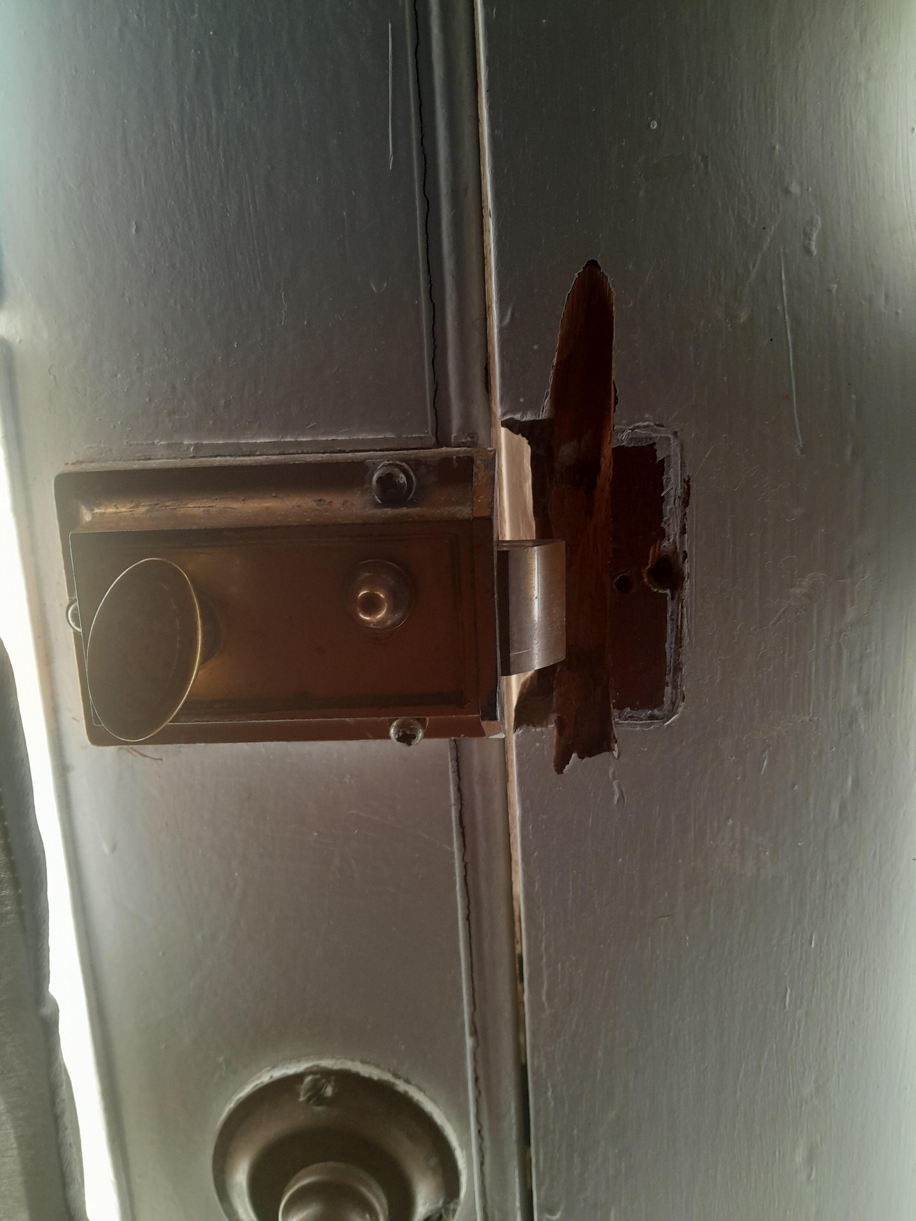Great safety on ground floor apartment