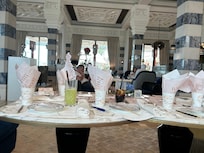 Baby shower at the Al Qasr