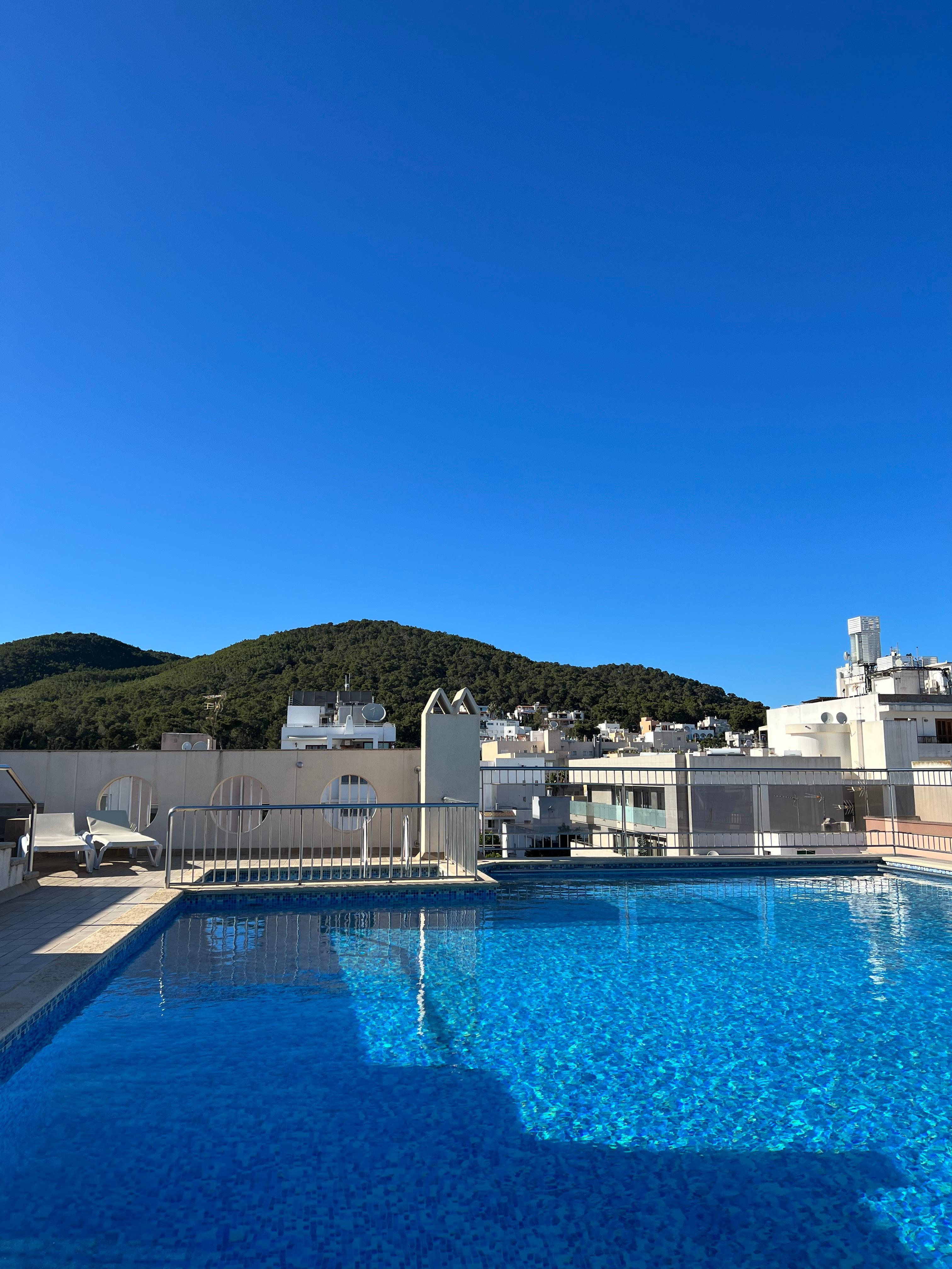 Rooftop pool