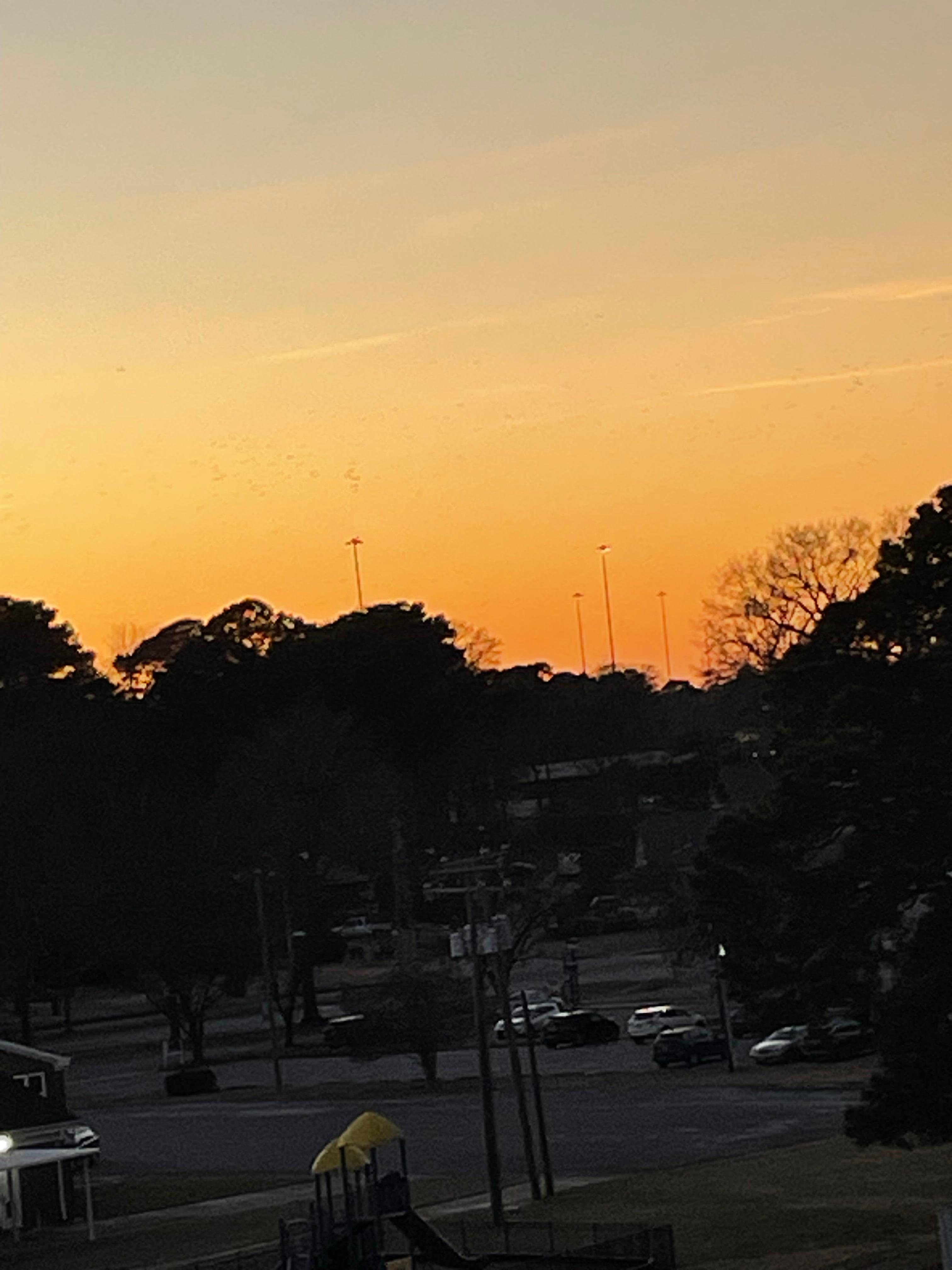 Norfolk evening sunset 