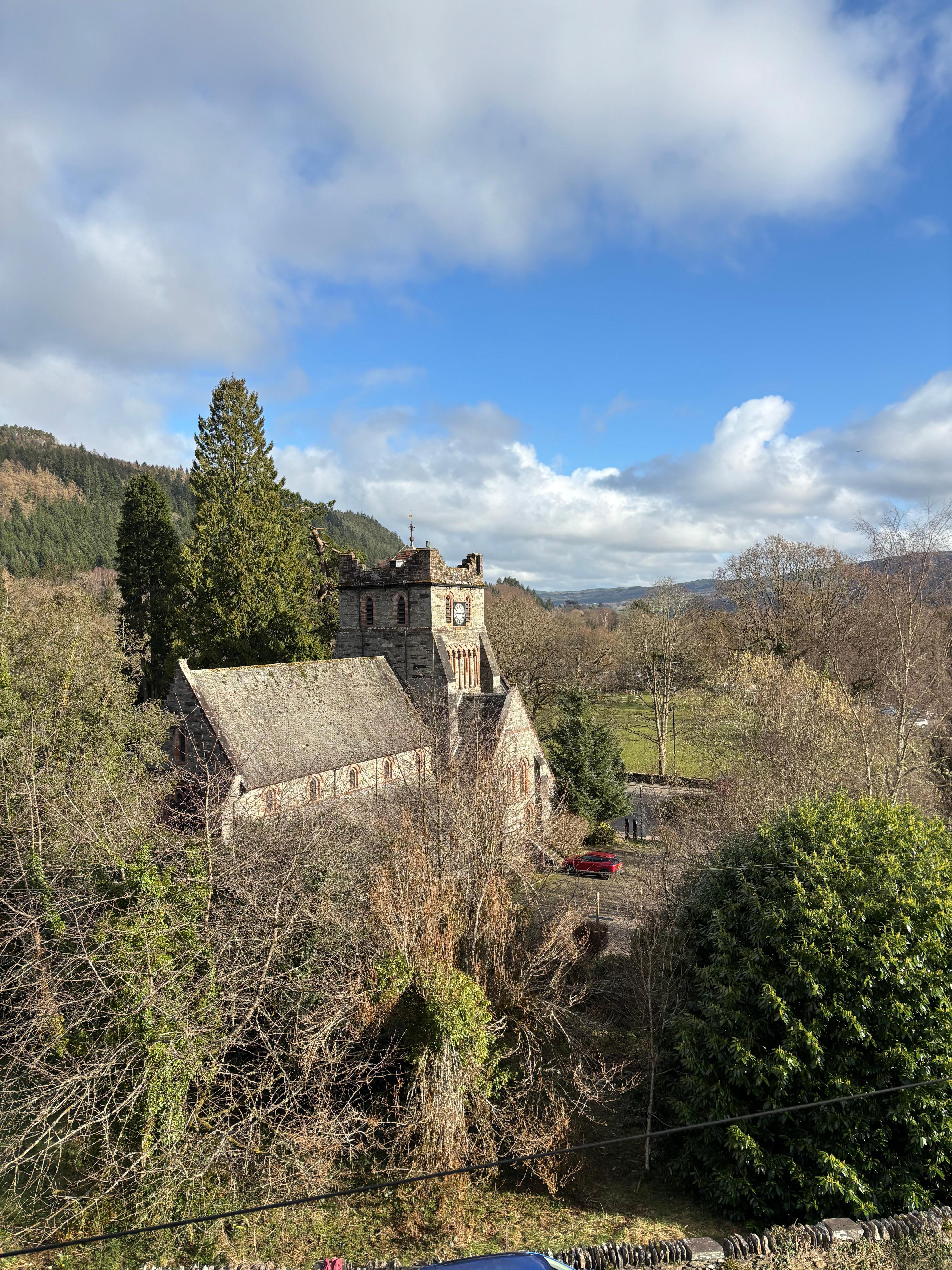 View from accommodation 