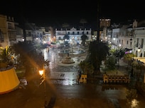 View from the hotel room