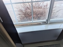 Stick in window for security