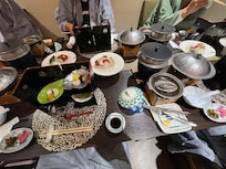 夕食!