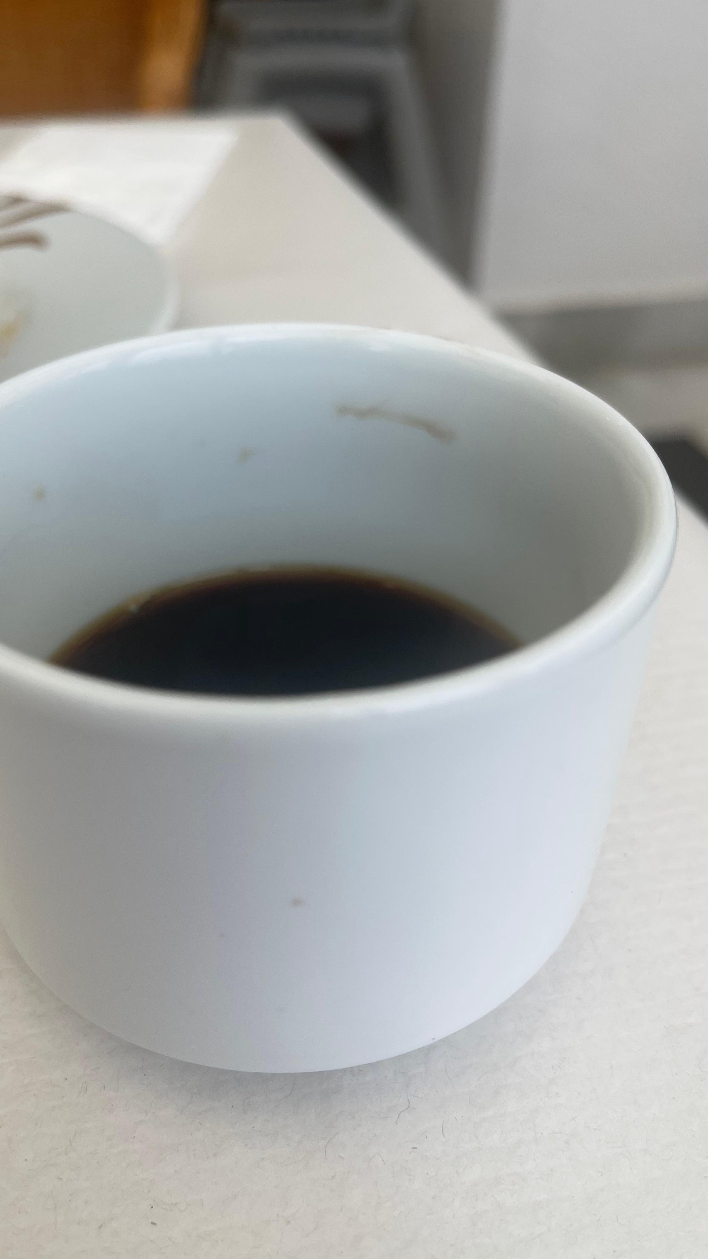 Taza sucia