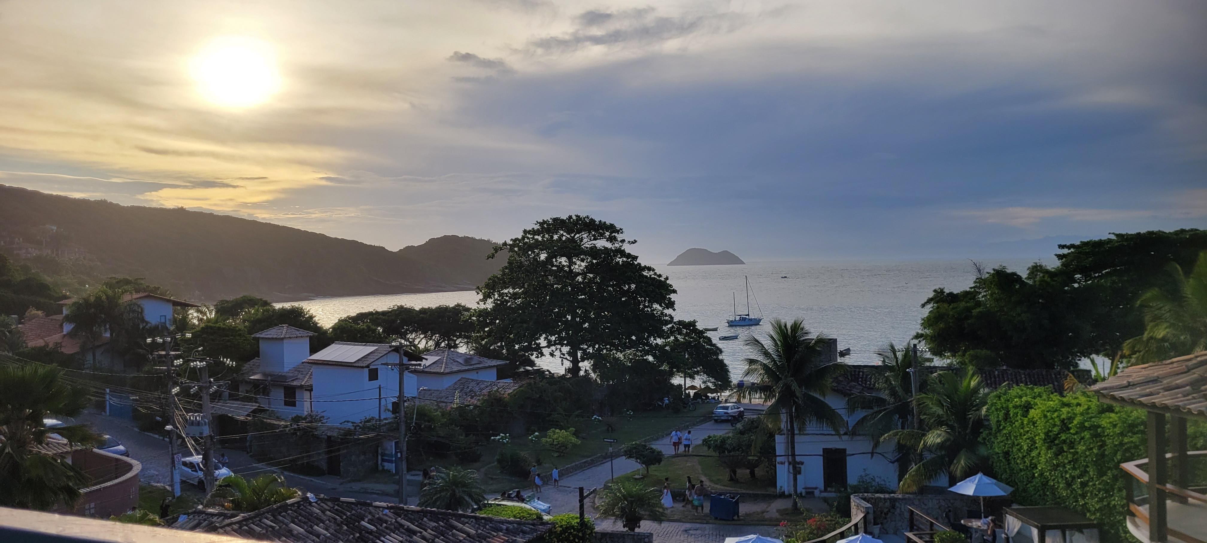 Por do sol 