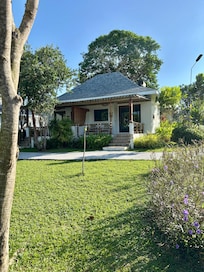 Tilbaketrukket bungalow