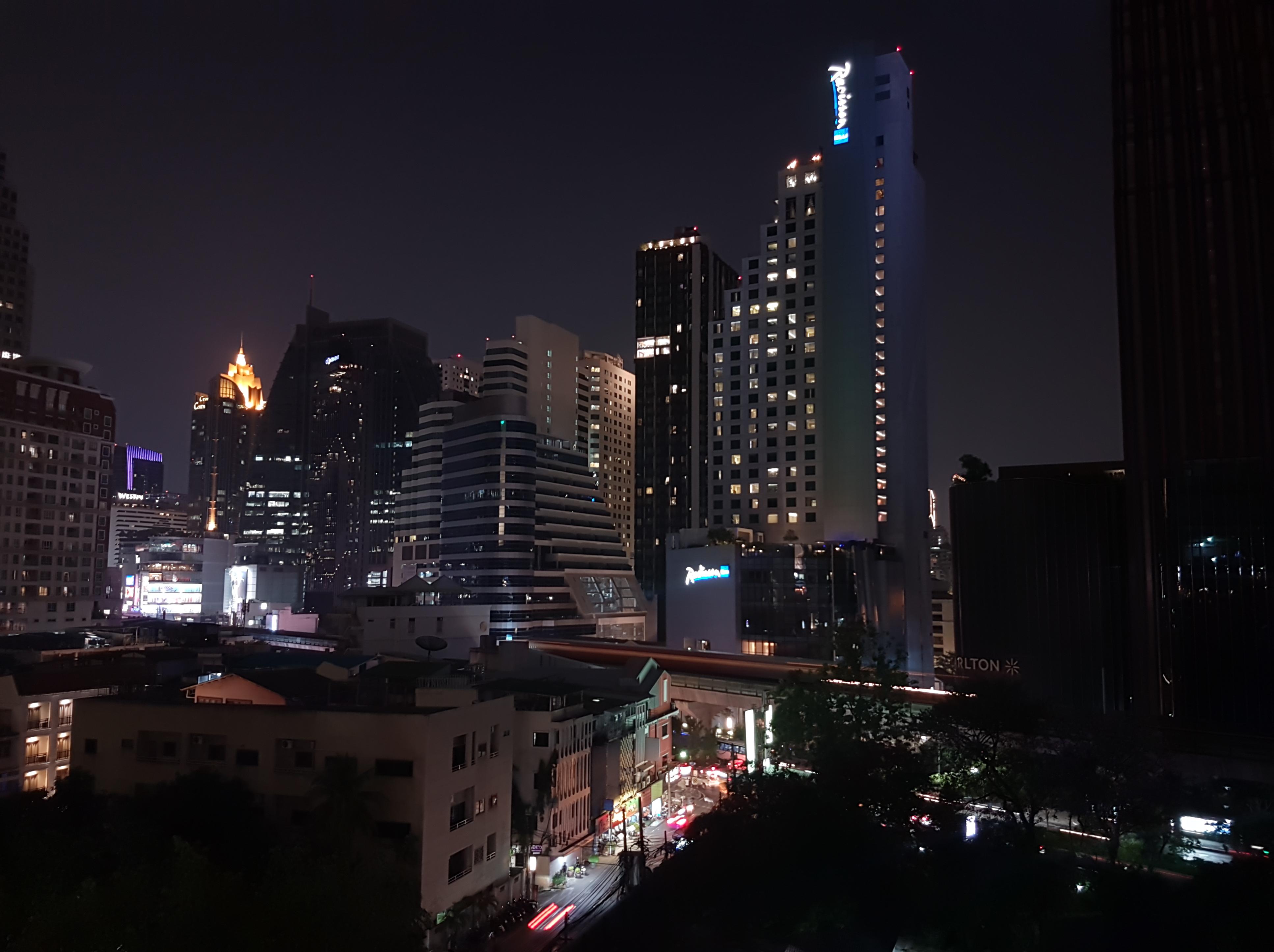 View from the rooftop bar