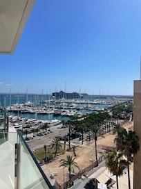 View from our balcony