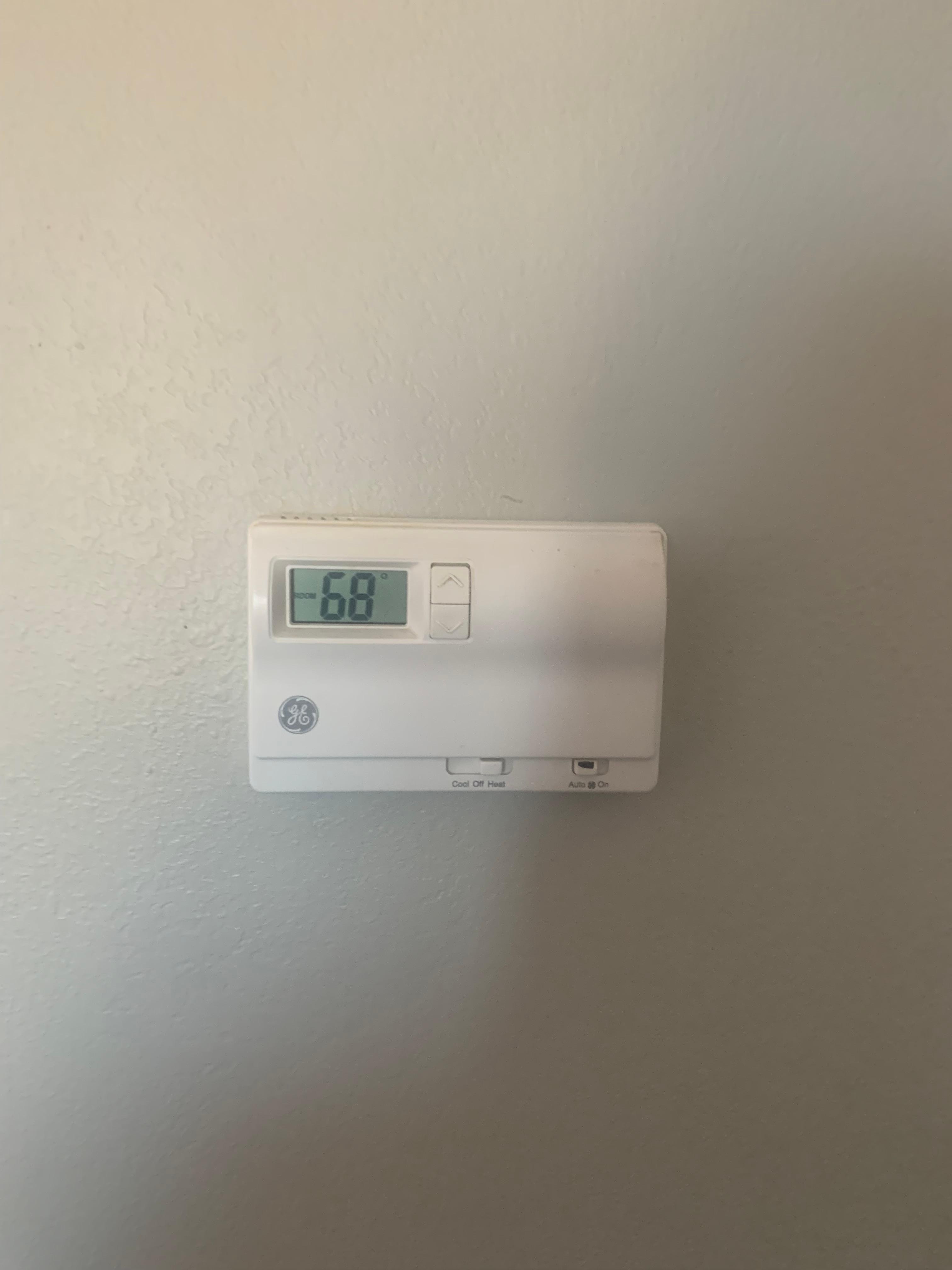 Room temperature didn’t change and it was freezing in Atlanta.