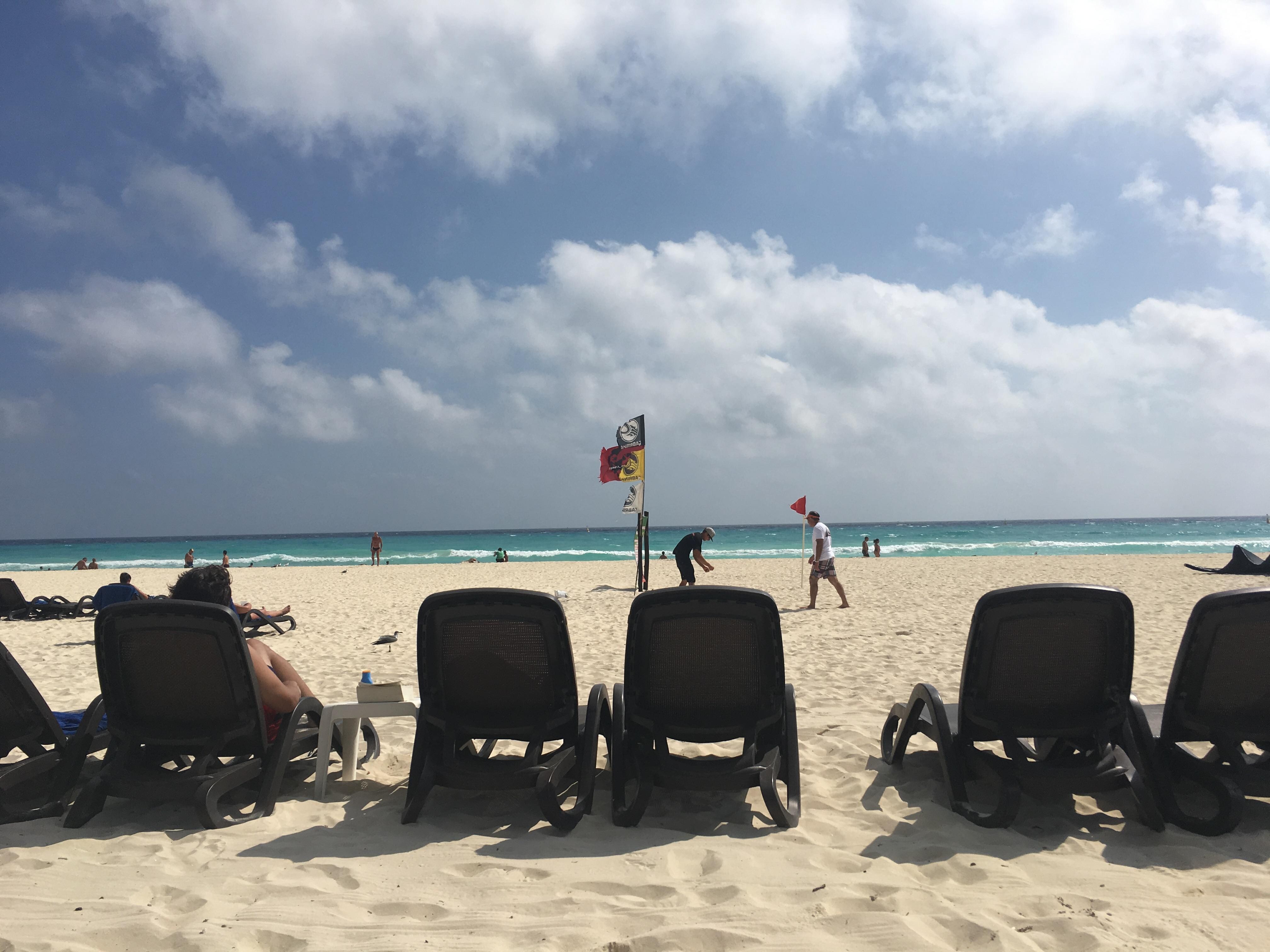Adult beach section
