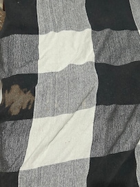 Roupa de cama manchada