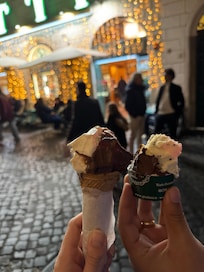 Delicious gelato spot right next door