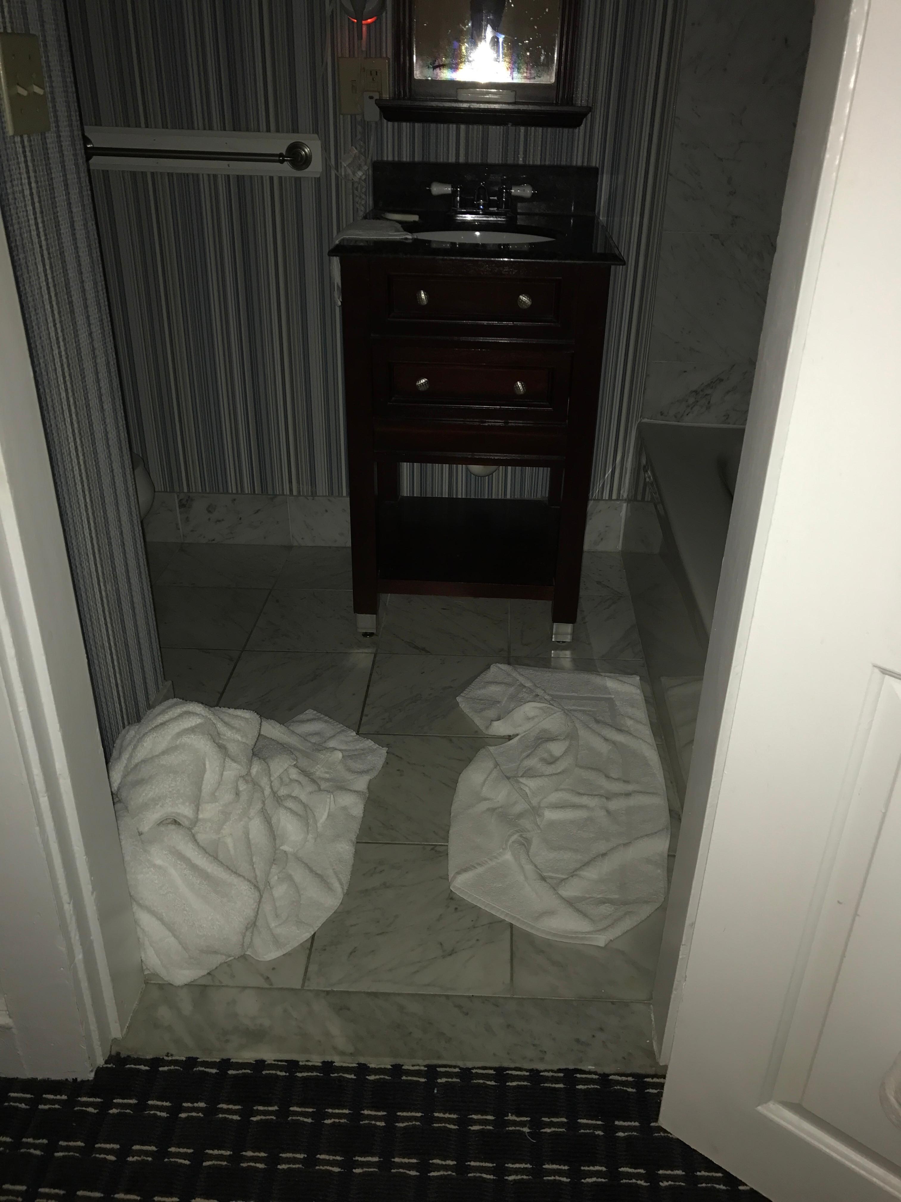 Room not serviced