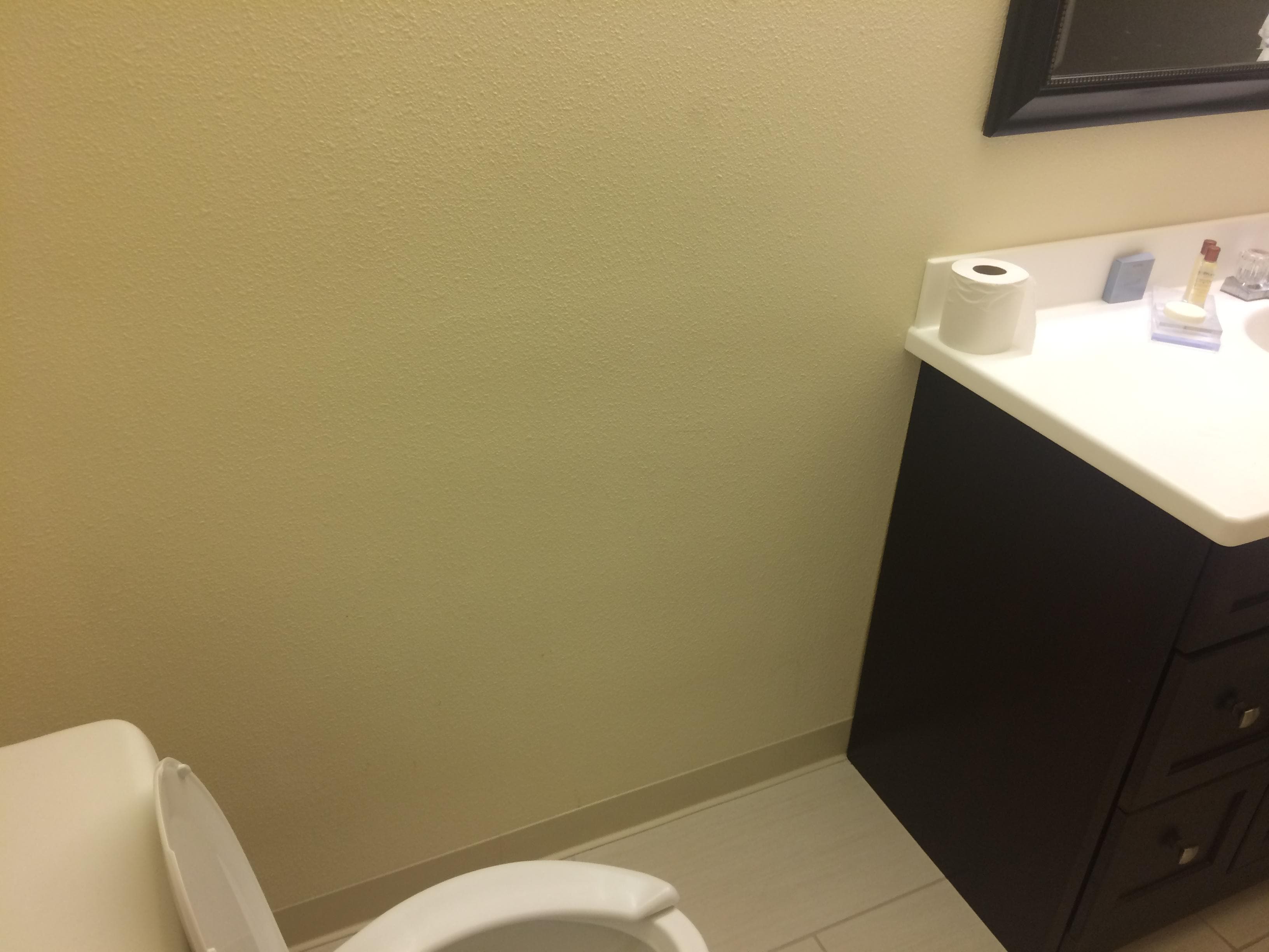 Closet in the bathroom area and the only hook is that loop on the door which is for one towel