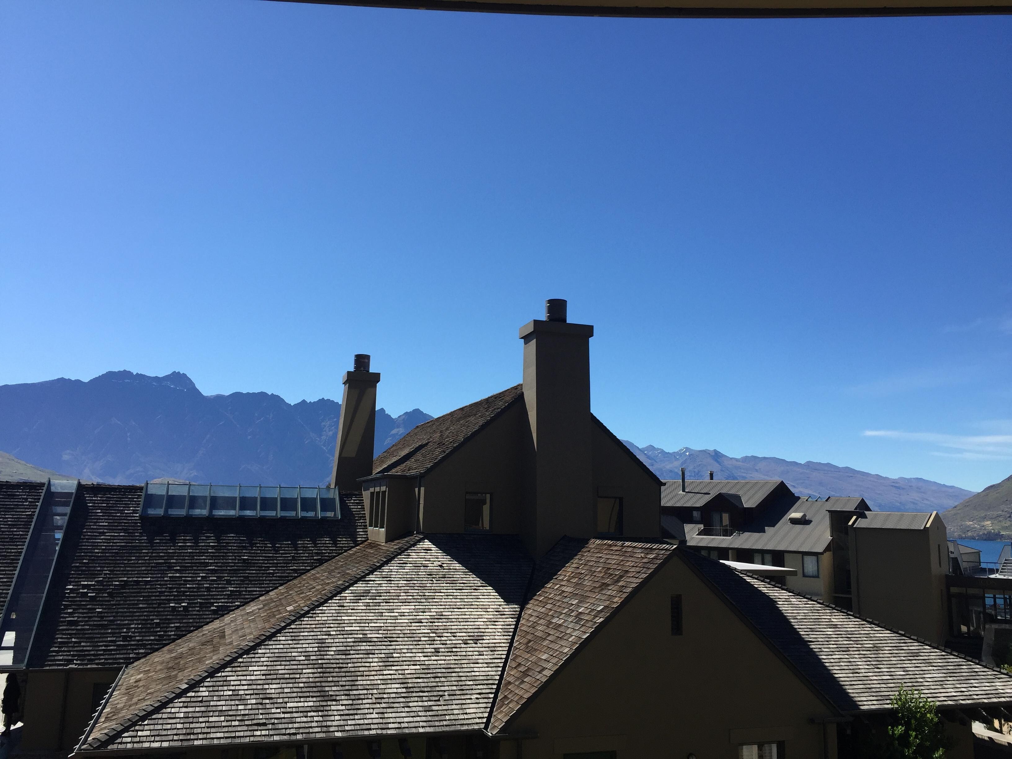 View from hotel