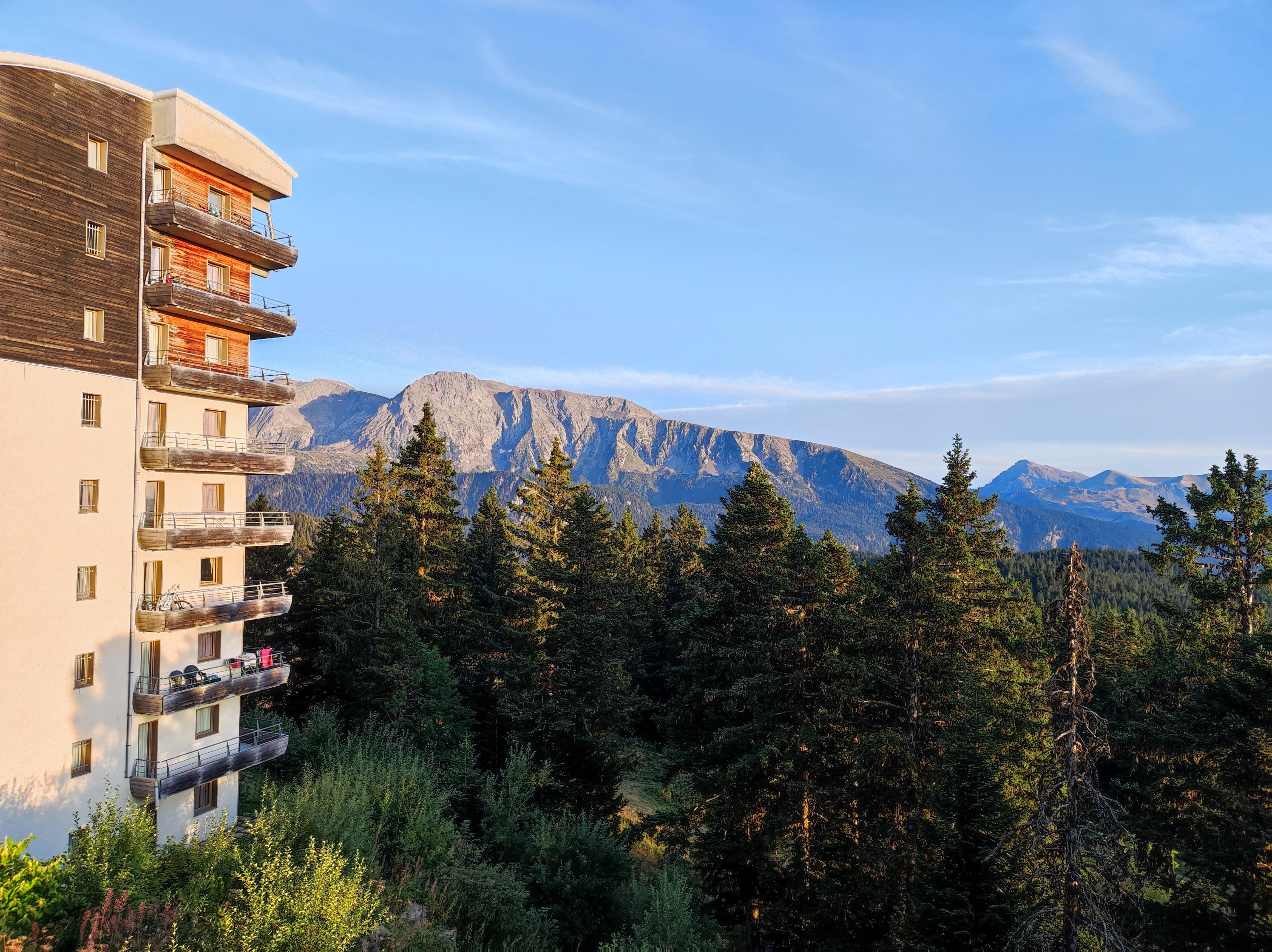 Vue de notre appartement 