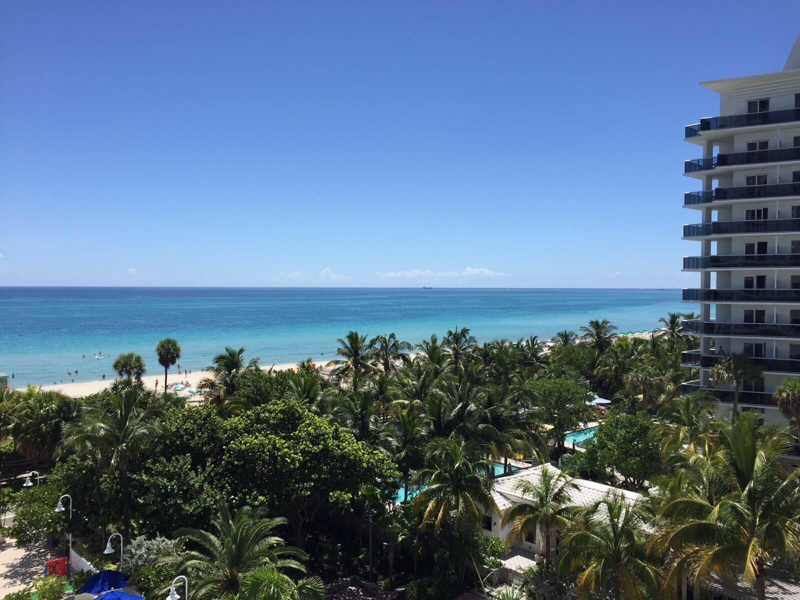 The view from our balcony