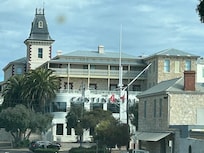 Front of hotel