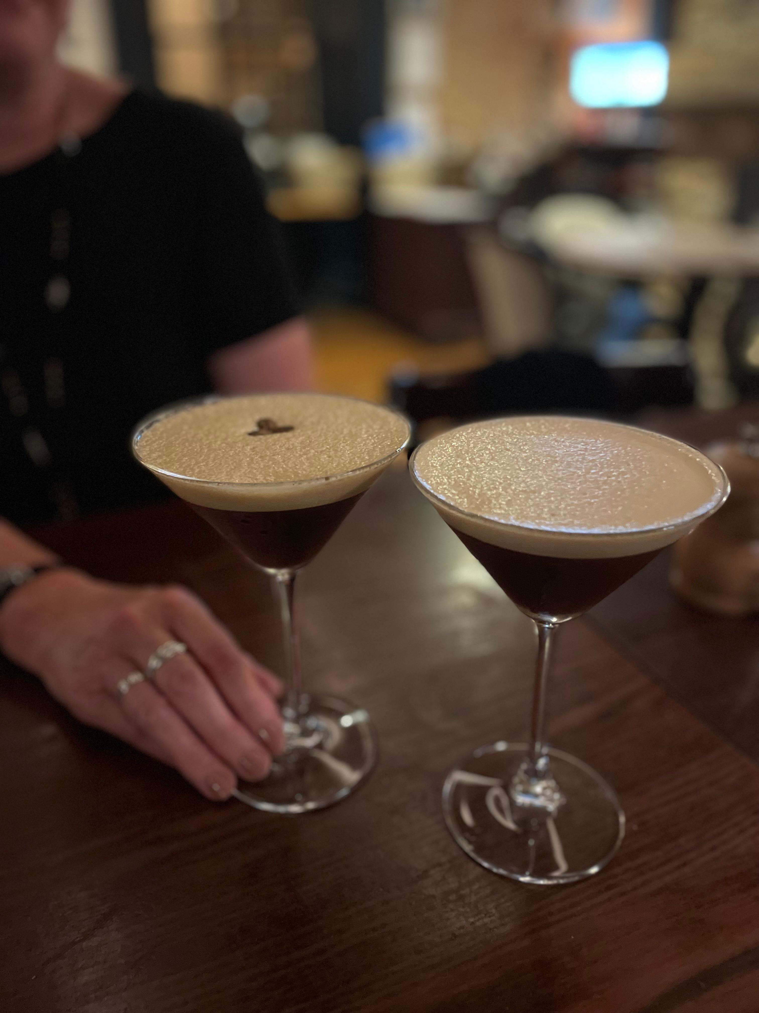 Can’t beat an espresso martini to finish. Even the decaf one was good. 