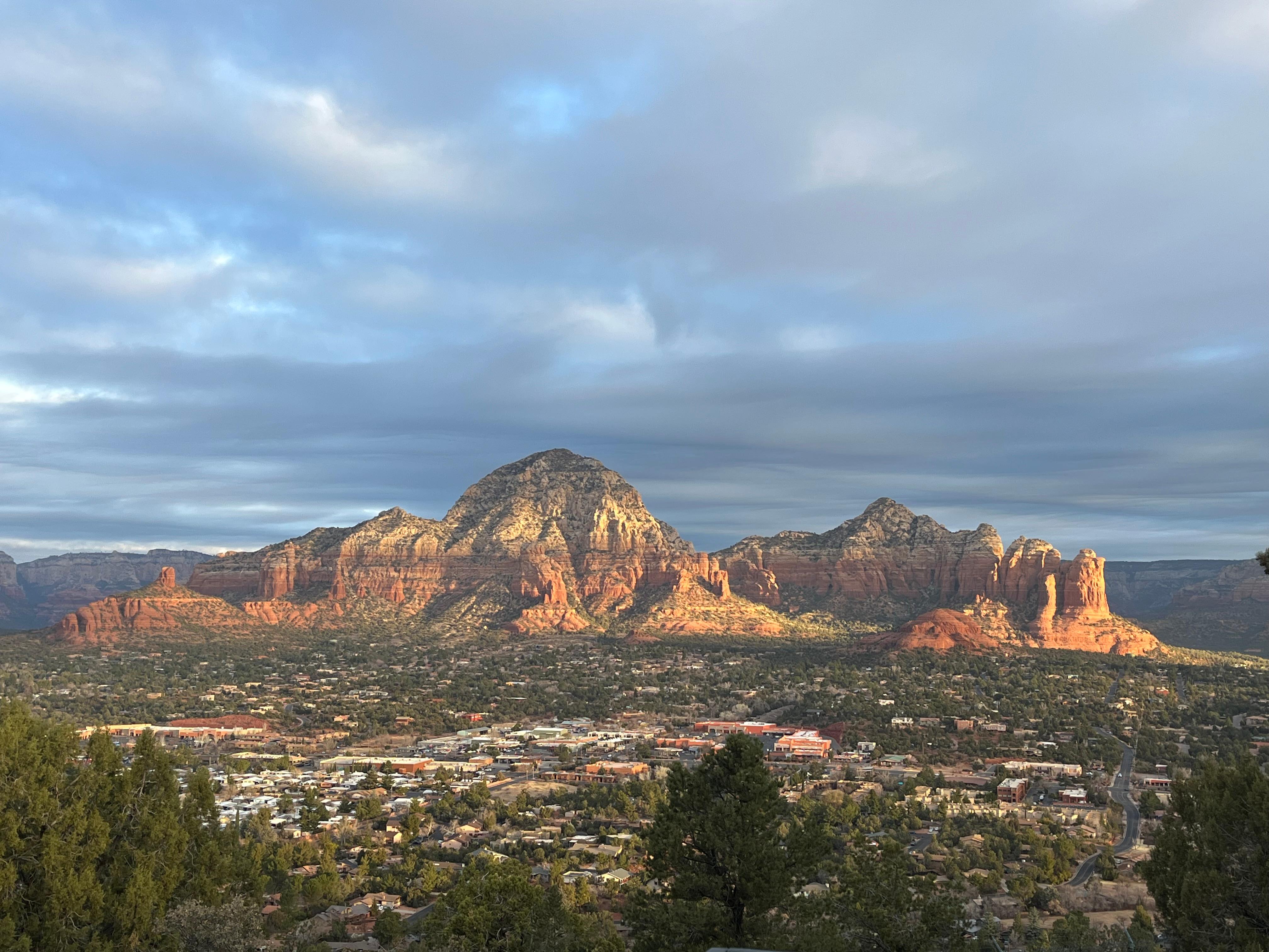 The view from our balcony!