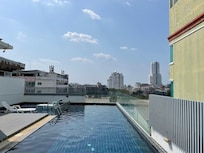 Pool on the roof all to myself