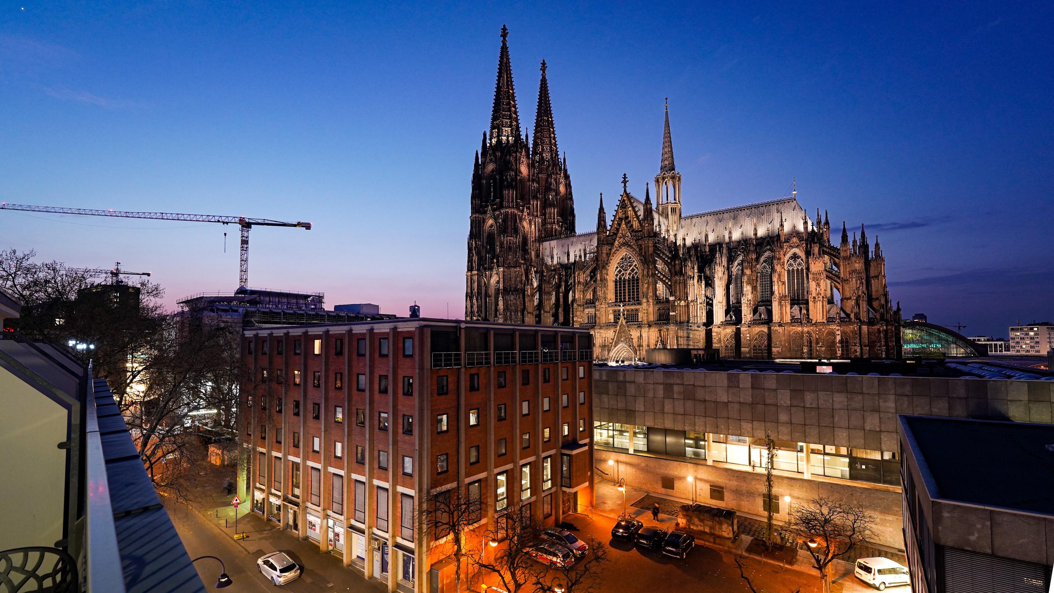 Cathedral’s view from the hotel 