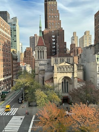 Utsikten fra rommet vårt