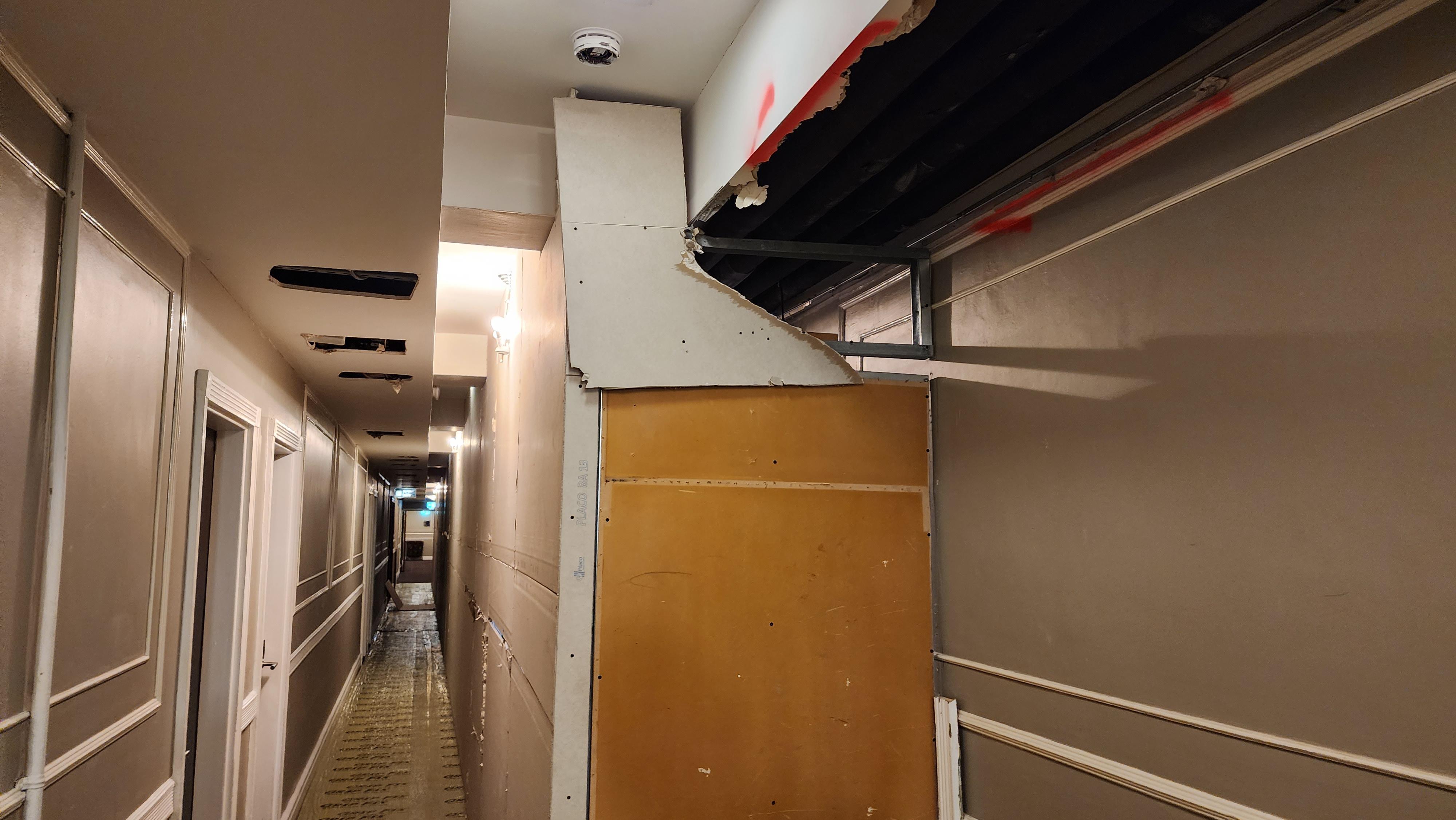 Rooms in Construction Zone