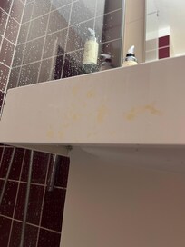 Dirt in hallway