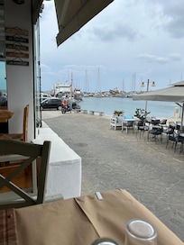 Many restaurants around the Paros Island