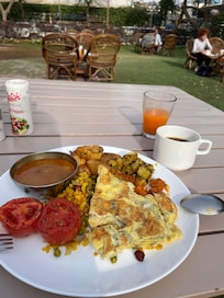 Breakfast buffet
