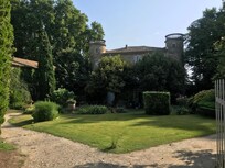 The front yard