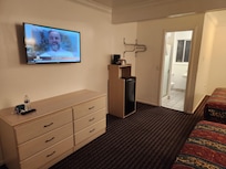 Clean furniture and TV worked - good place