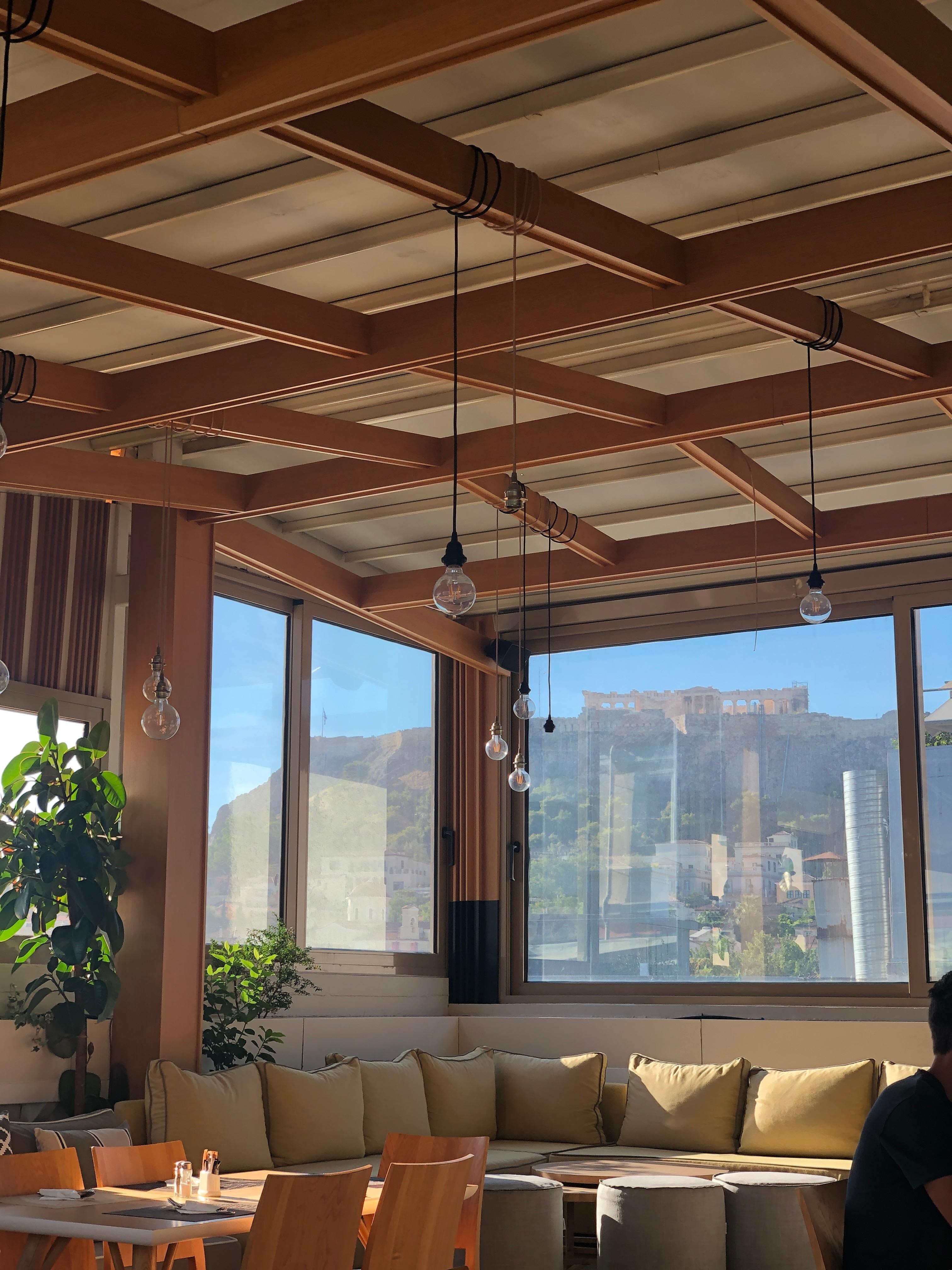 Vistas desayunando