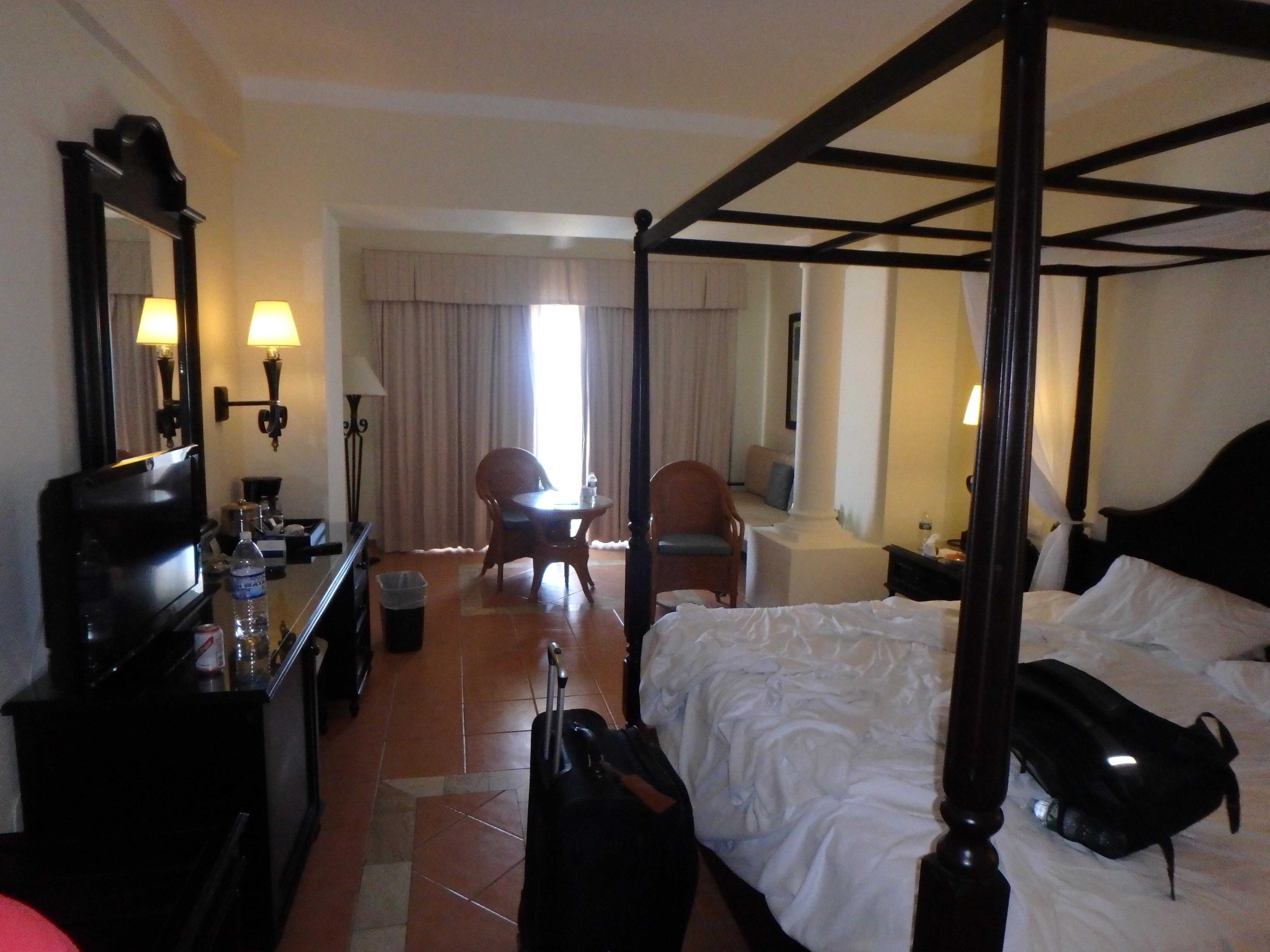 The room