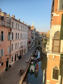 Vue de notre chambre