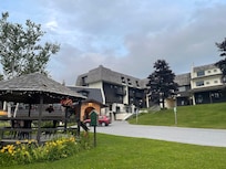 The second side of the resort