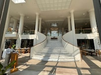 Down to breakfast area